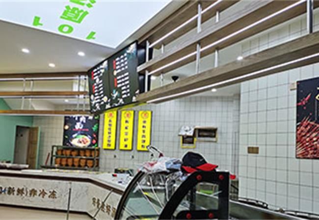 合肥面館裝修，牛真牛面館設(shè)計(jì)裝修實(shí)景案例